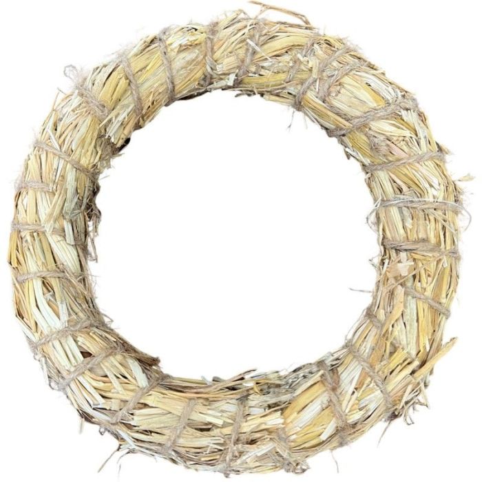 Straw Wreath 25cm (CAL001)