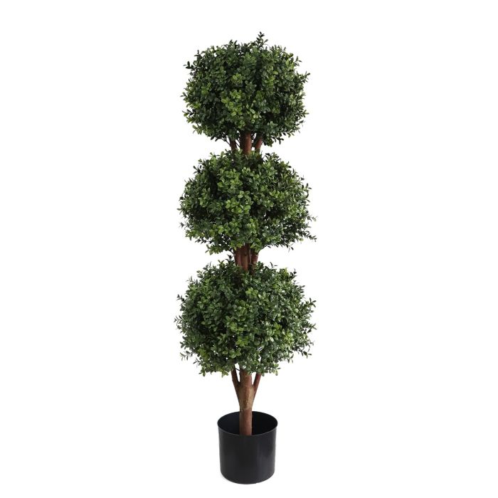 Boxwood Topiary Triple Ball U.V F.R - 145cm