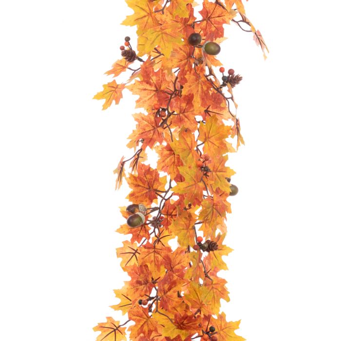 Autumn Maple Garland 180cm