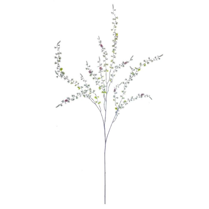 Glittered Pine Cone Spray 120cm