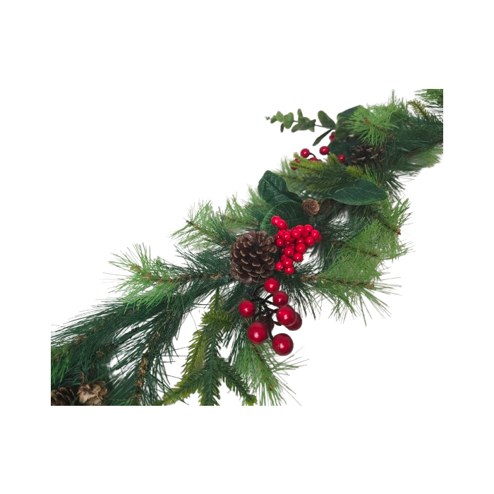 Woodland Eucalyptus & Berries Garland 180cm