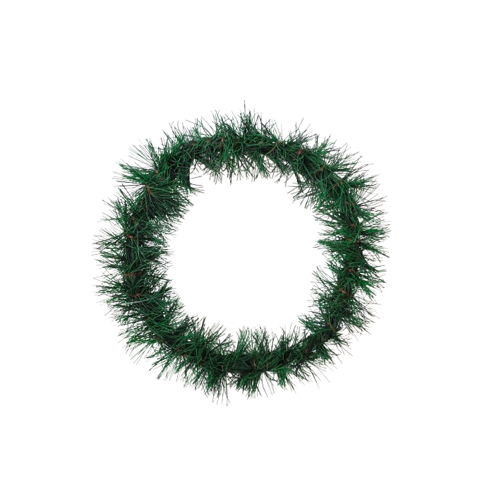 Plain PVC Wreath 30cm (Economy)