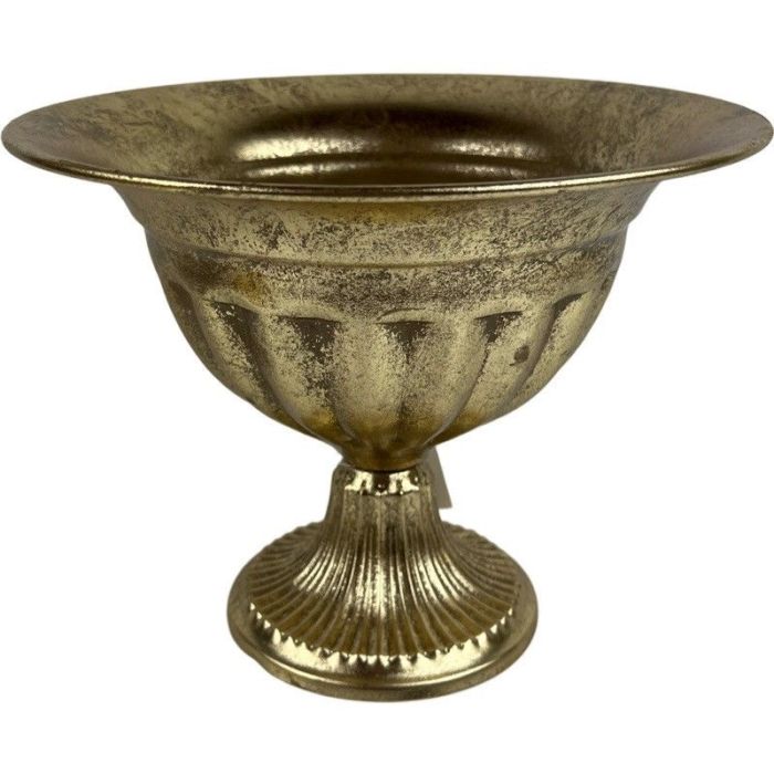 Sandringham Footed Bowl Gold 26 x 22.5cm