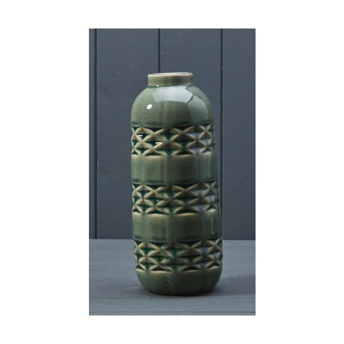 Green Ceramic Vase (25.5cm)