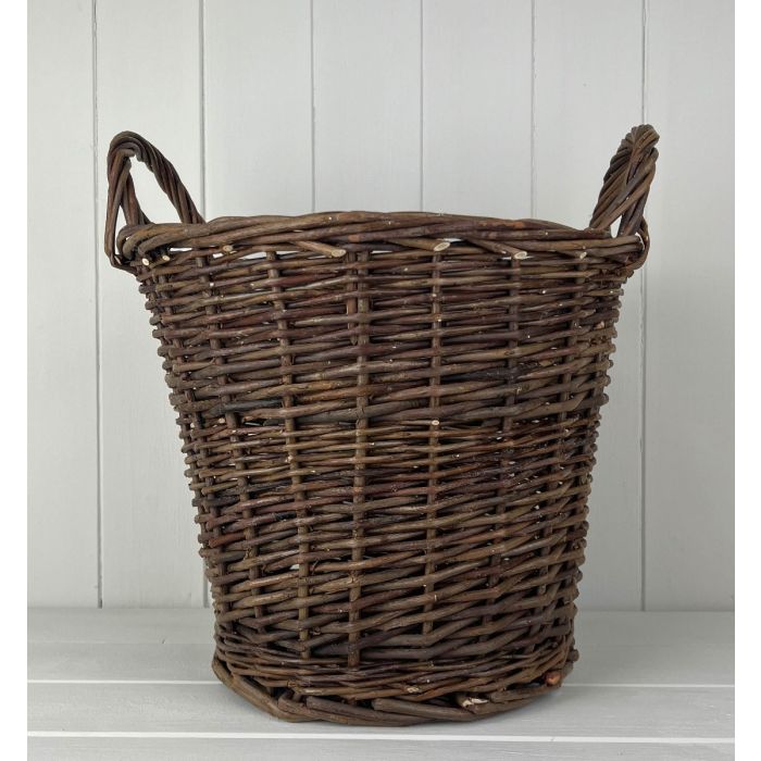 Round Basket with Ears 