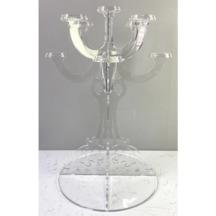 Acrylic Candelabra 90cm