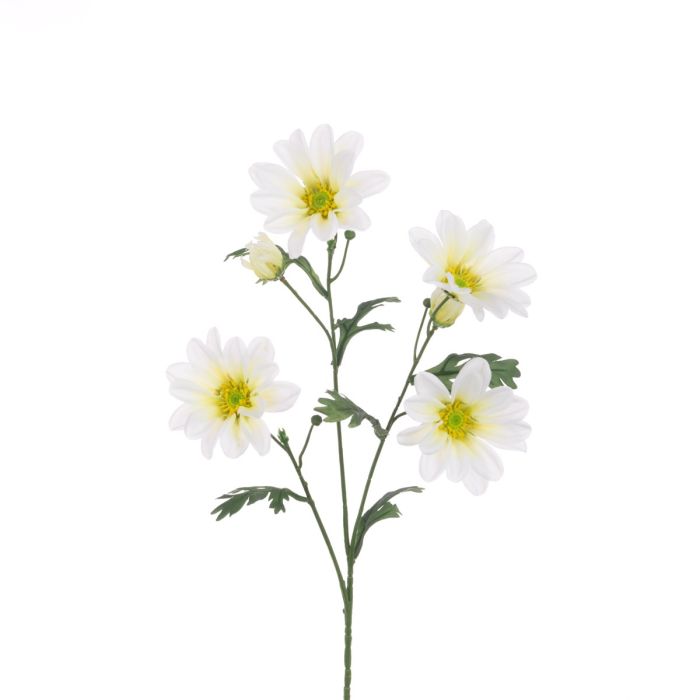 ECO Gazania Daisy Spray 66cm White