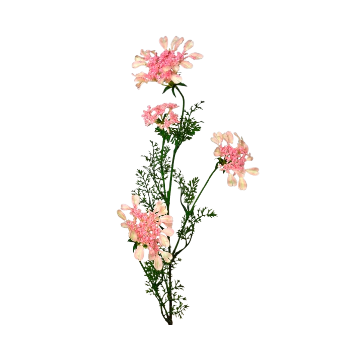 Artificial Queen Annes Lace 96cm Pale Pink