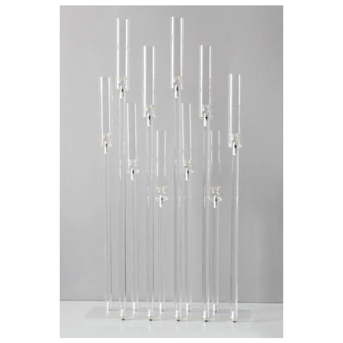 Rectangle Base Acrylic Candle Display 60 x 20 x 108cm