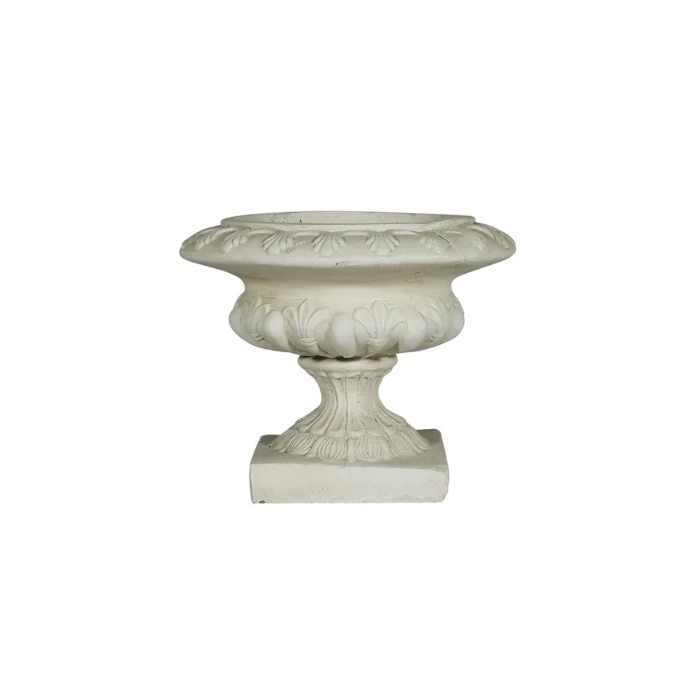 Hortus Adrienne Garden Urn 20cm Cream
