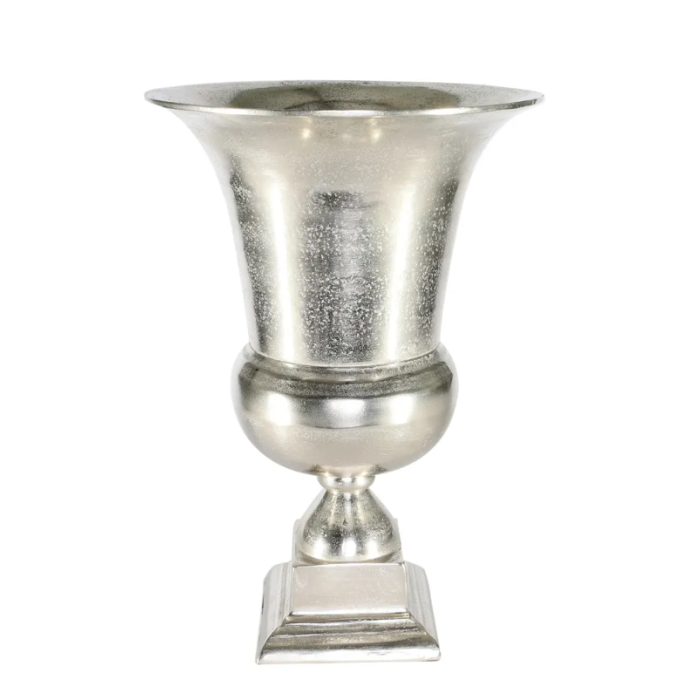 Poseidon Urn Silver H - 43cm