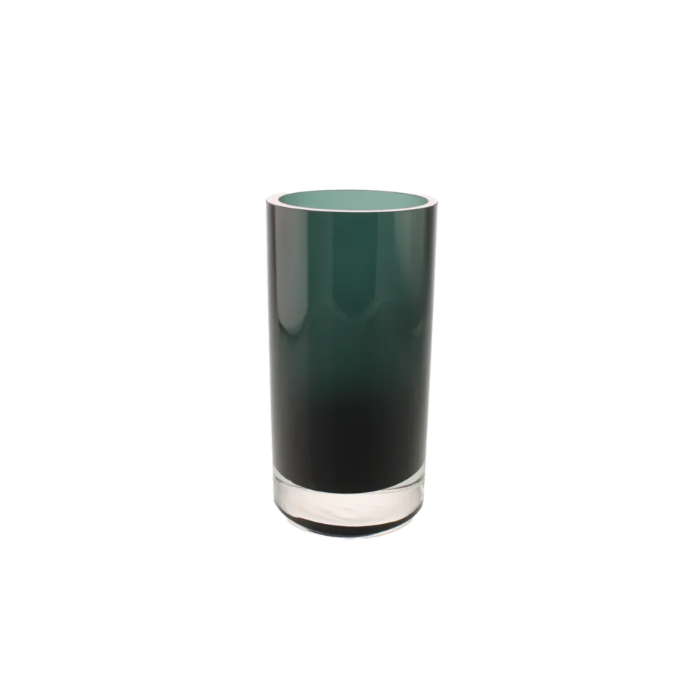 24.5cm 50% Recycled Glass Cylinder Smokey