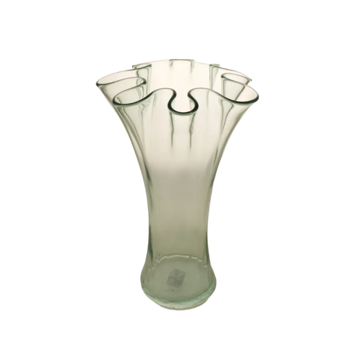 30cm 100% Recycled Glass Frilled Edge