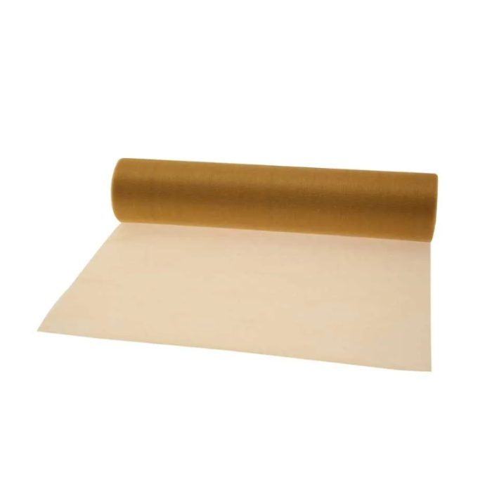 Soft Organza Roll 29cm x 25mtr Gold