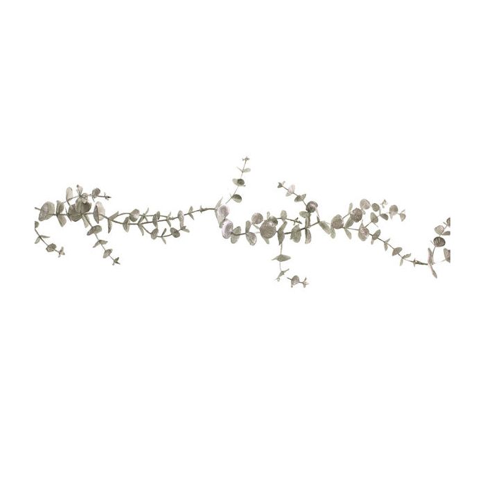 180cm Christmas Eucalyptus Garland Silver