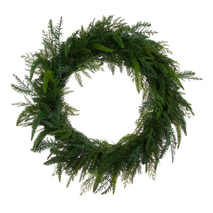 UV Deluxe Cedar Wreath 76cm