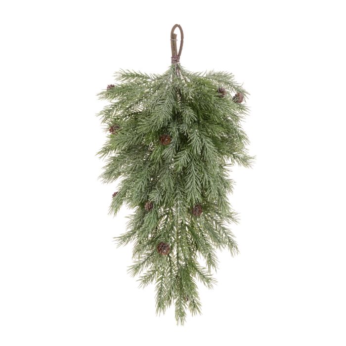 Frosted Pine Teardrop 51cm