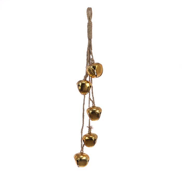 METAL Bell Hangers 42cm Gold