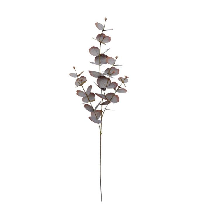 Artificial Spiral Eucalyptus Spray - Brown 87cm