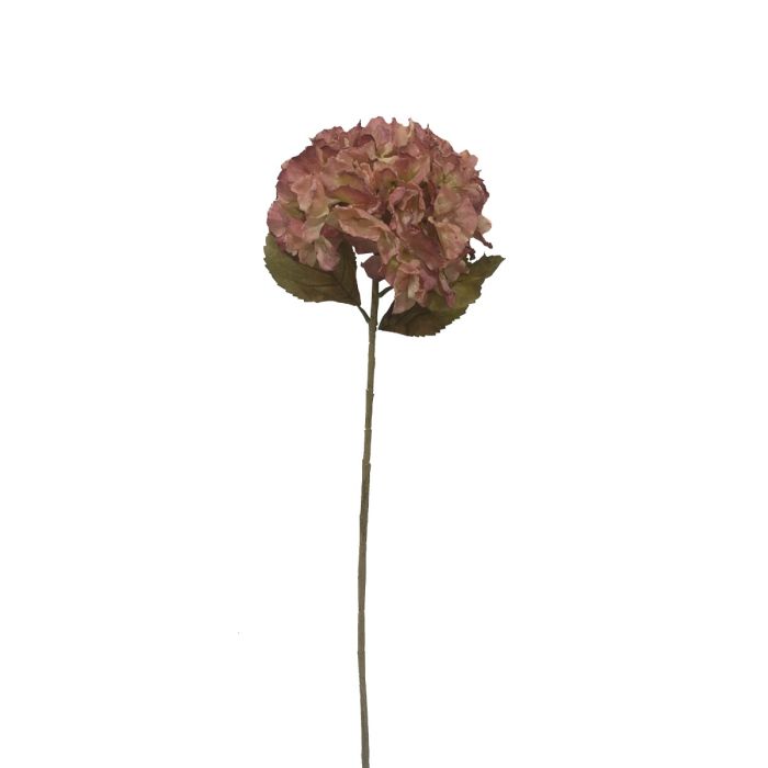 Dry Look Hydrangea - Pink (25cm diameter, 80cm long)