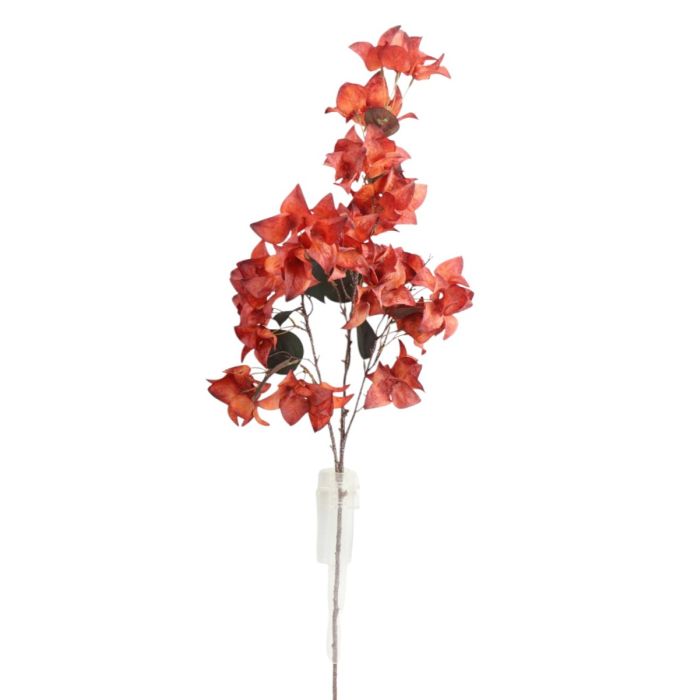 Dry Look Bougainvillea Spray - Orange (108cm long)