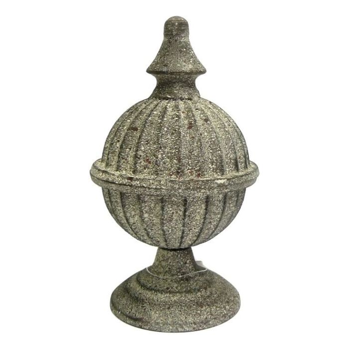 Sandringham Antique Pot W/Lid 12 x 12 x 16cm