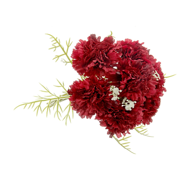 Carnation Bush 37cm - Red