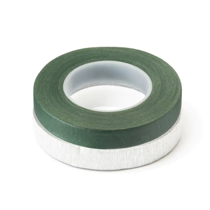 Paper Based Wax Flower Tape Green 12mm x 22mts