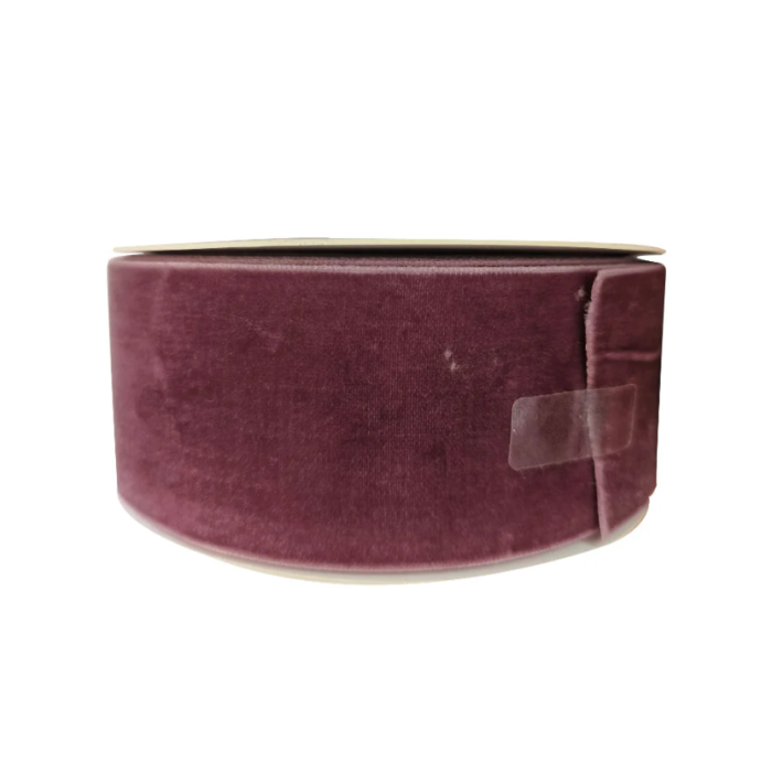 Velvet Ribbon 50mm x 10mtrs Mauve