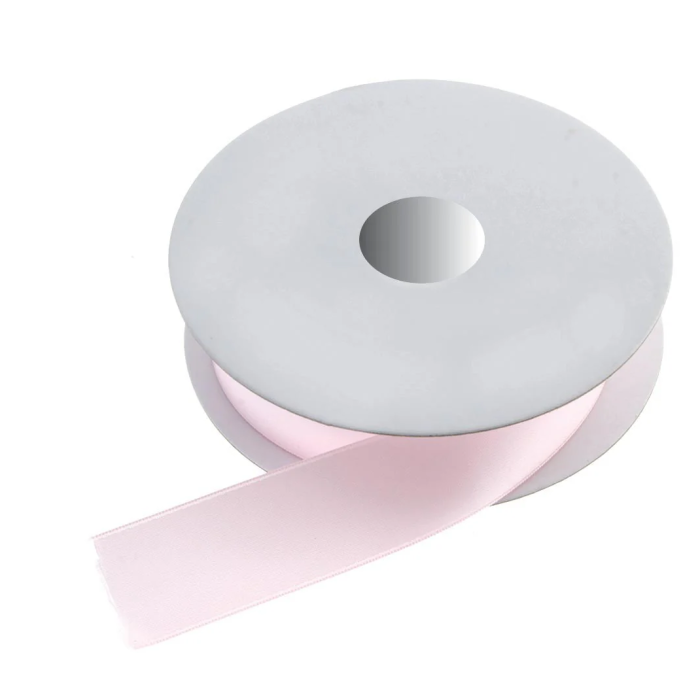 Double Faced Satin Baby Pink 3mm x 50m