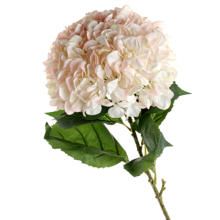 Large Hydrangea Blush Pink - 30cm Head