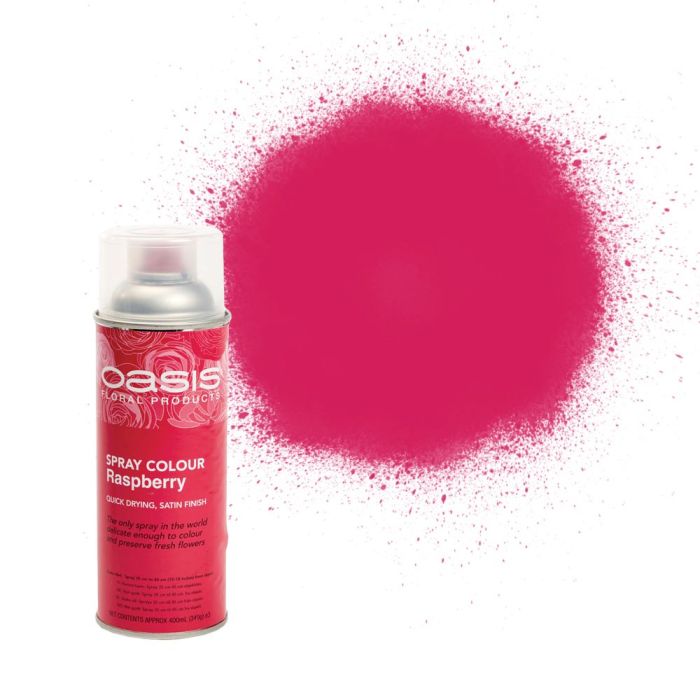 Oasis Spray Colour Raspberry