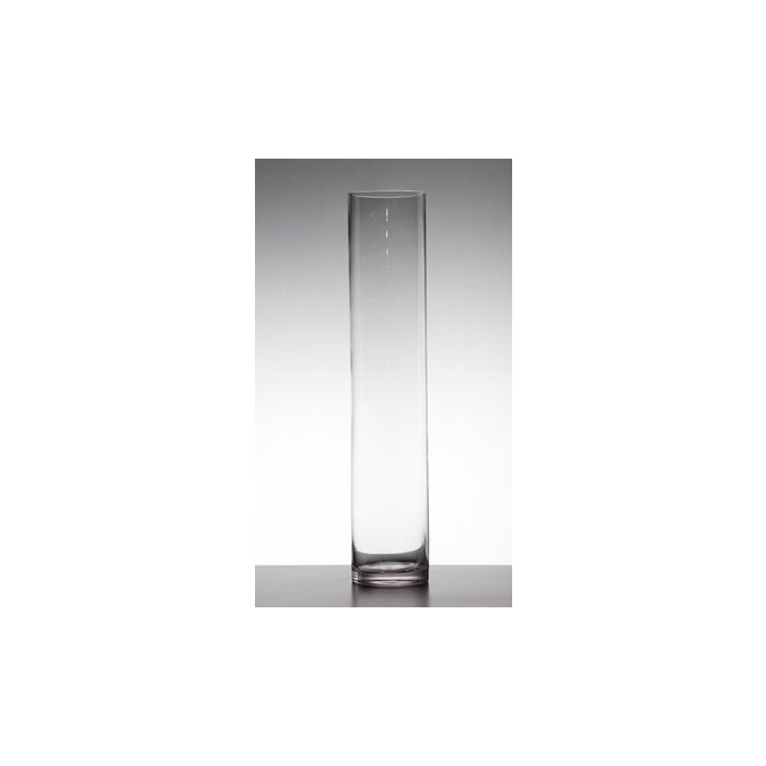 Glass Cylinder Vase 30 x 10cm