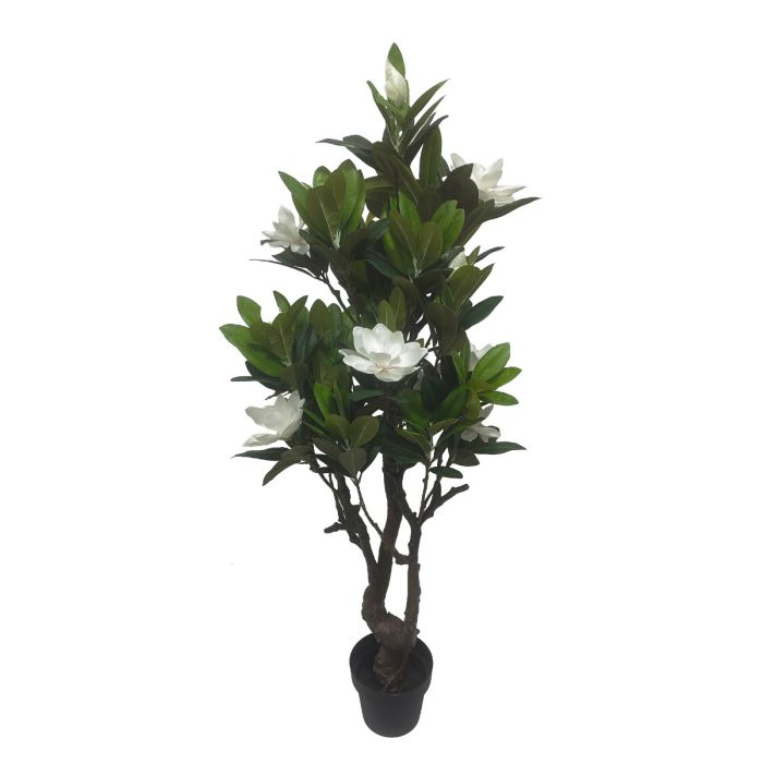 Artificial Magnolia Tree White/Green 146cm