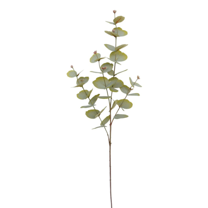 Artificial Spiral Eucalyptus Spray - Green 87cm