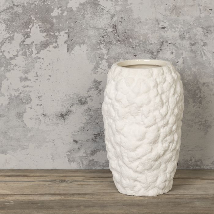 Kai Irregular Ceramic Vase 26cm Watertight