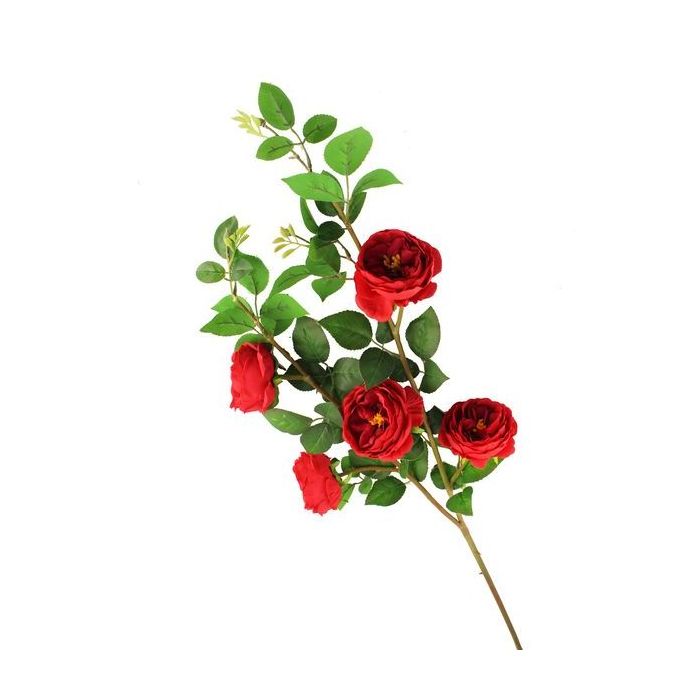 100cm Rose Spray Red