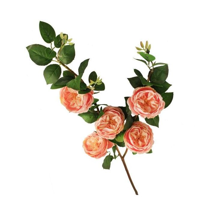 100cm Rose Spray Peach