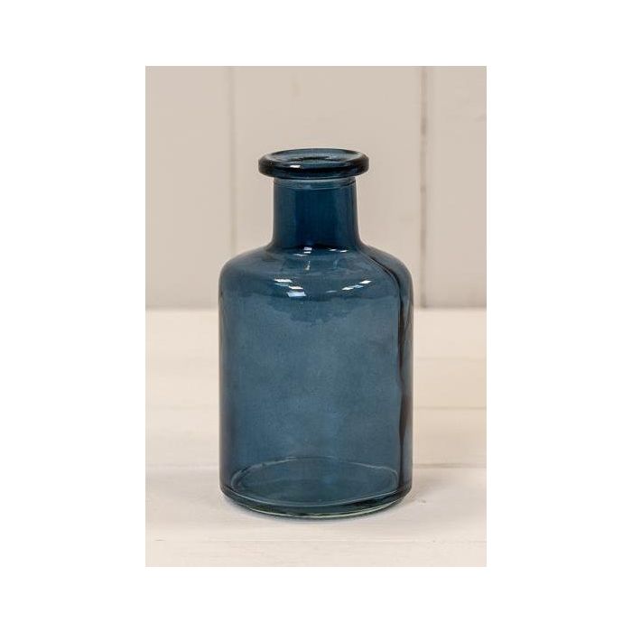 Blue Glass Bottle (11.8cm)