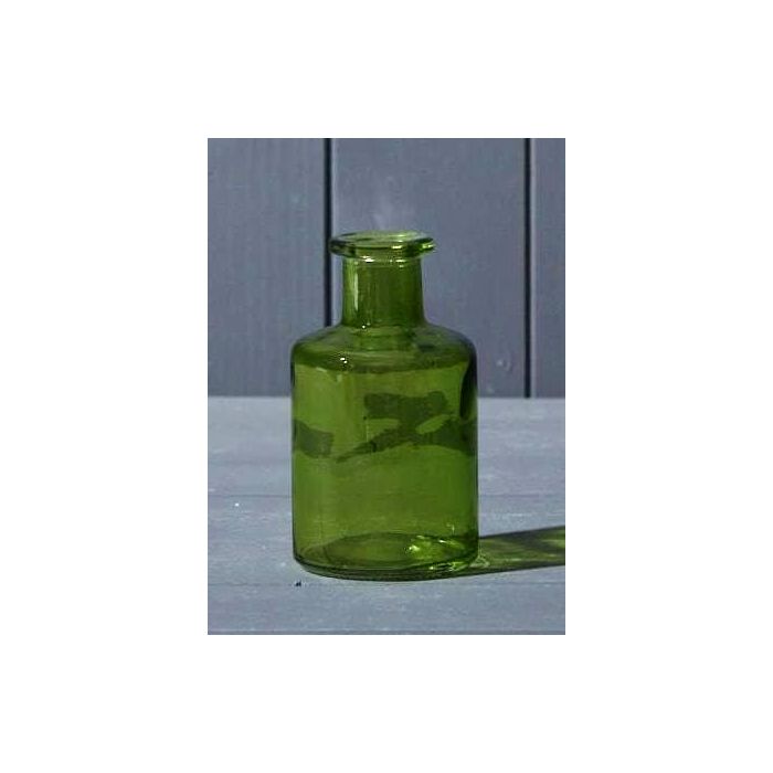 Emerald Green Glass Bottle (11.8cm)