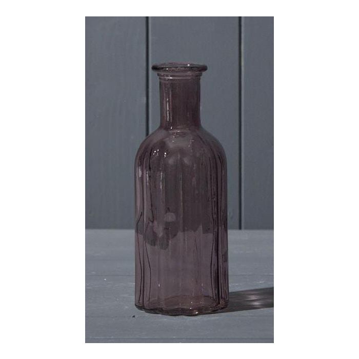 Amethyst Glass Bottle (19cm)