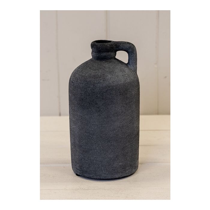 Grey Medium Textured Jug 17cm
