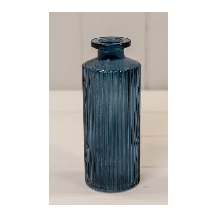Blue Glass Bottle (13.2cm)