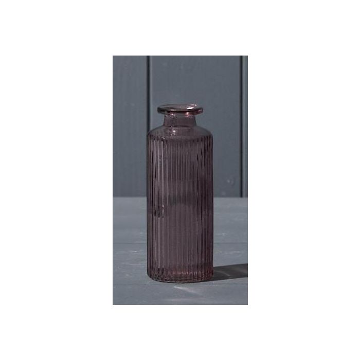 Amethyst Glass Bottle (13.2cm)