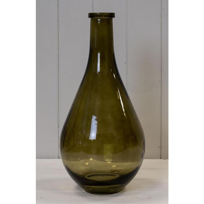 Warm Grey Tall Bud Vase (36.5cm)