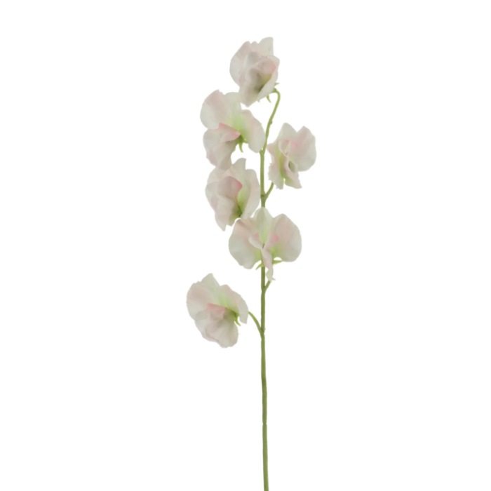 Sweet Pea Spray 42cm Pink/White
