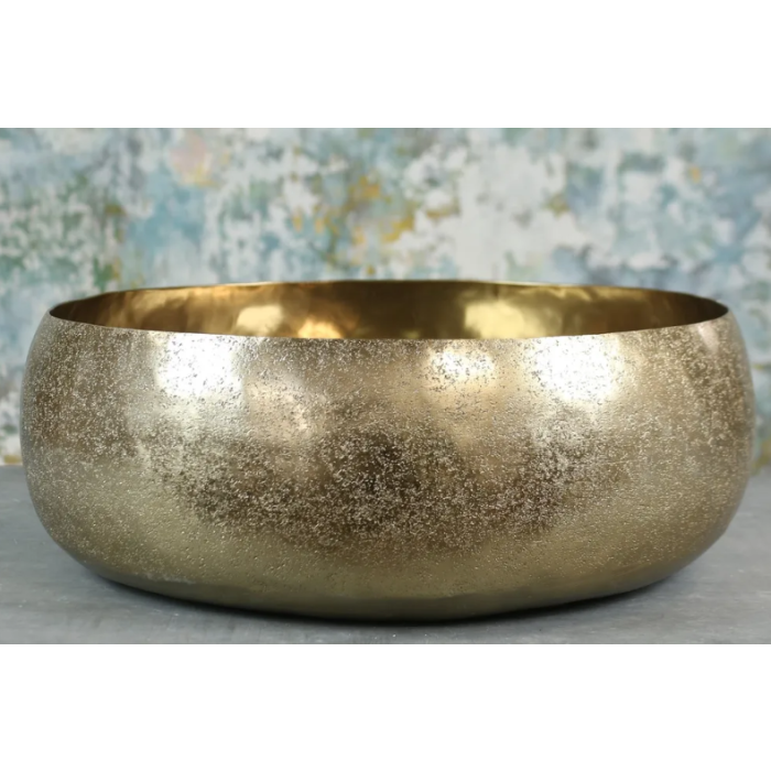 Mayfair Bowl Large Gold 14 x 39cm