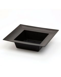 Square Design Bowl Black