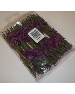 Heather x 12 Stems x 12 Bunches Violet