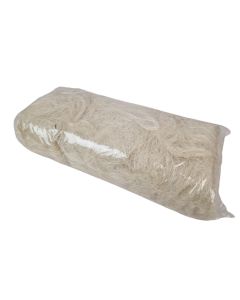 Sisal Bag 1/2kg Natural White